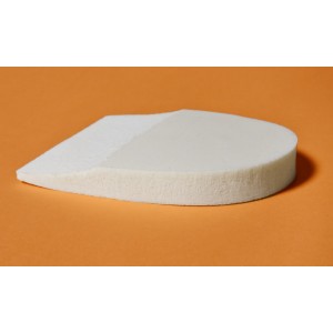 Beveled Heel Pad - 1/2 inch Foam